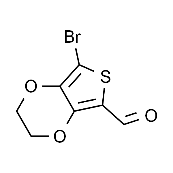 7-Bromo-2，3-dihydrothieno[3，4-b][1，4]dioxine-5-carbaldehyde