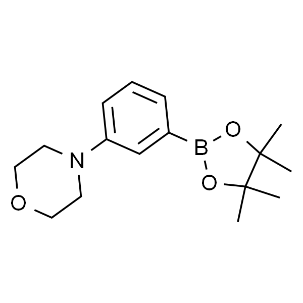4-[3-(4,4,5,5-tetramethyl-1,3,2-dioxaborolan-2-yl)phenyl]morpholine