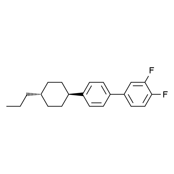 trans-3,4-Difluoro-4'-(4-n-propylcyclohexyl)biphenyl