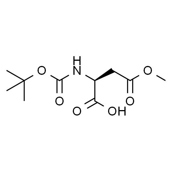 2-(tert-butoxycarbonylamino)-4-methoxy-4-oxobutanoic acid