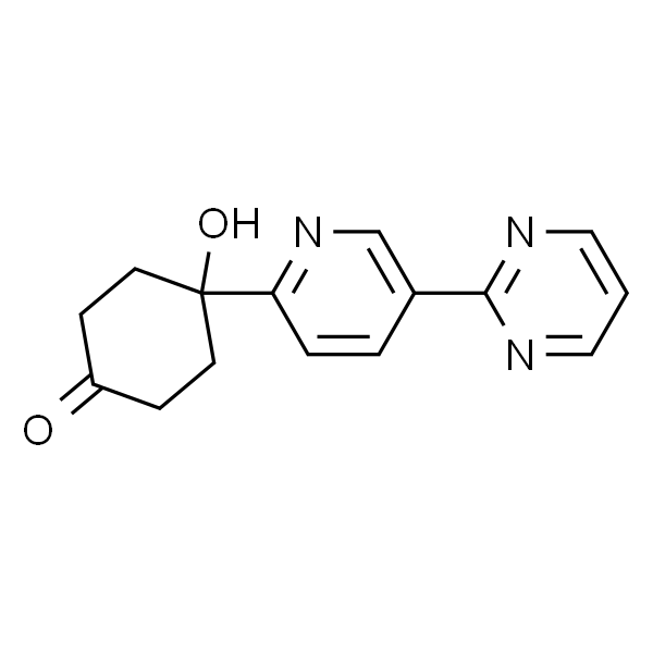 Cyclohexanone, 4-hydroxy-4-[5-(2-pyrimidinyl)-2-pyridinyl]-