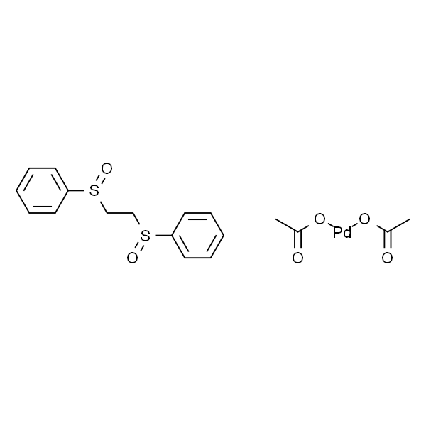 1,2-Bis(phenylsulfinyl)ethane palladium(II) acetate