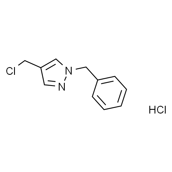 1-Benzyl-4-(chloromethyl)pyrazole Hydrochloride
