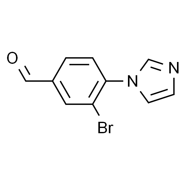 3-Bromo-4-(1-imidazolyl)benzaldehyde