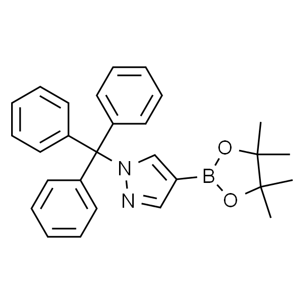4-(4，4，5，5-Tetramethyl-1，3，2-dioxaborolan-2-yl)-1-trityl-1H-pyrazole