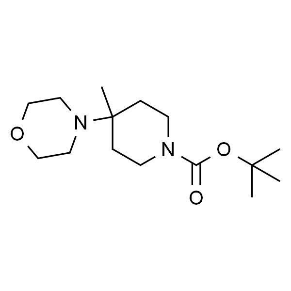 tert-Butyl 4-methyl-4-morpholinopiperidine-1-carboxylate