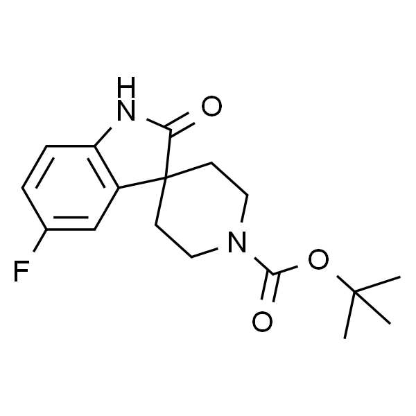tert-Butyl 5-fluoro-2-oxospiro[indoline-3,4'-piperidine]-1'-carboxylate