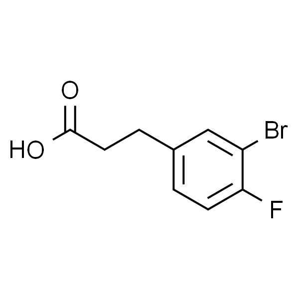 3-Bromo-4-fluoro-benzenepropanoic acid