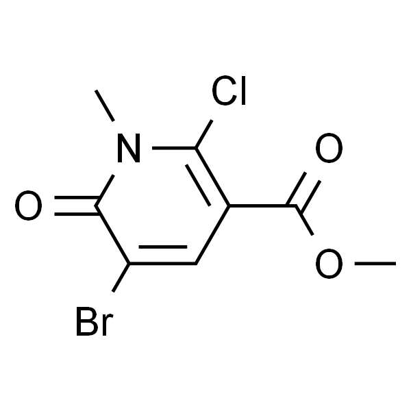 Methyl 5-bromo-2-chloro-1-methyl-6-oxo-1,6-dihydropyridine-3-carboxylate