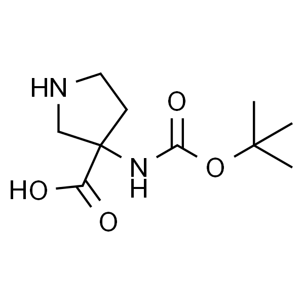 3-(Boc-amino)-3-pyrrolidinecarboxylic Acid