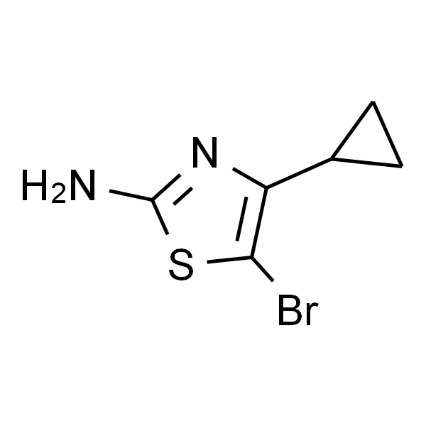 2-Amino-5-bromo-4-cyclopropylthiazole