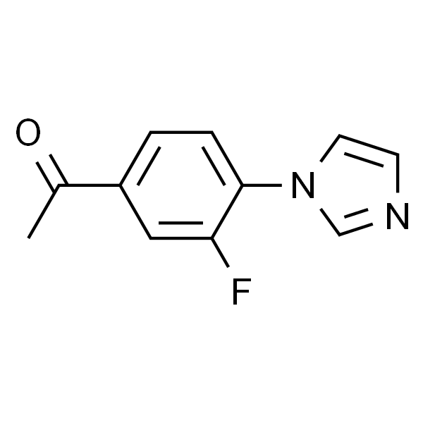 3’-Fluoro-4’-(1-imidazolyl)acetophenone