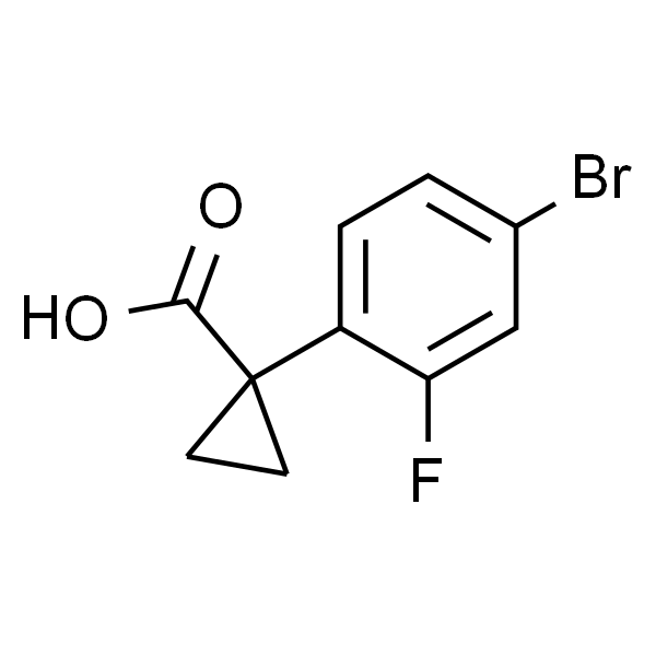 1-(4-Bromo-2-fluorophenyl)cyclopropanecarboxylic acid