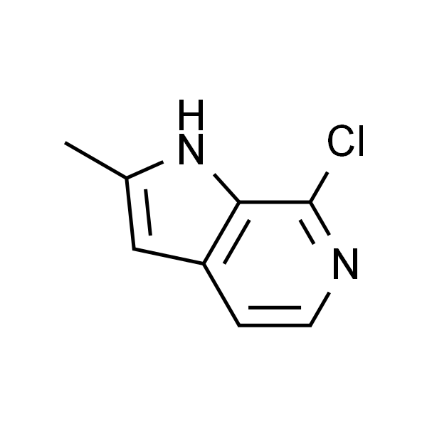 7-Chloro-2-methyl-1H-pyrrolo[2，3-c]pyridine