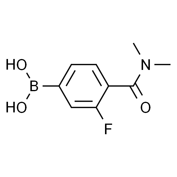 [4-(dimethylcarbamoyl)-3-fluoro-phenyl]boronic acid