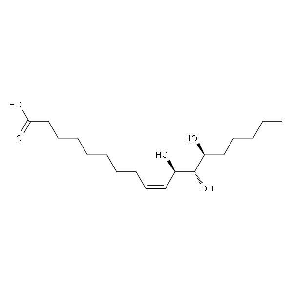 11(R),12(S),13(S)-Trihydroxy-9(Z)-octadecenoic acid