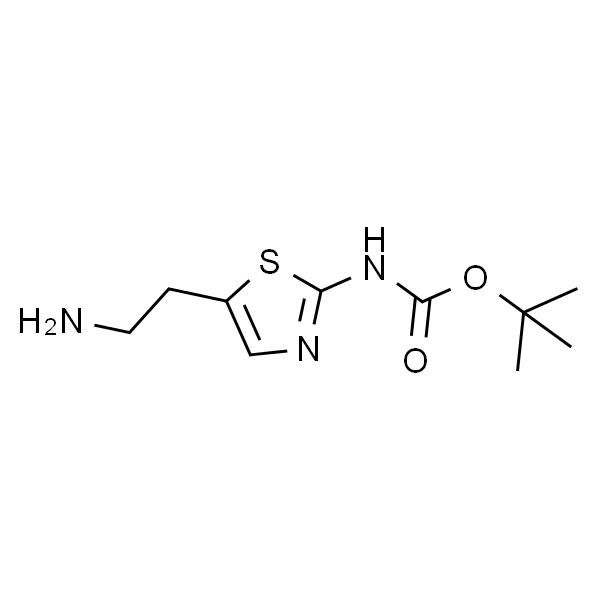 tert-Butyl (5-(2-aminoethyl)thiazol-2-yl)carbamate