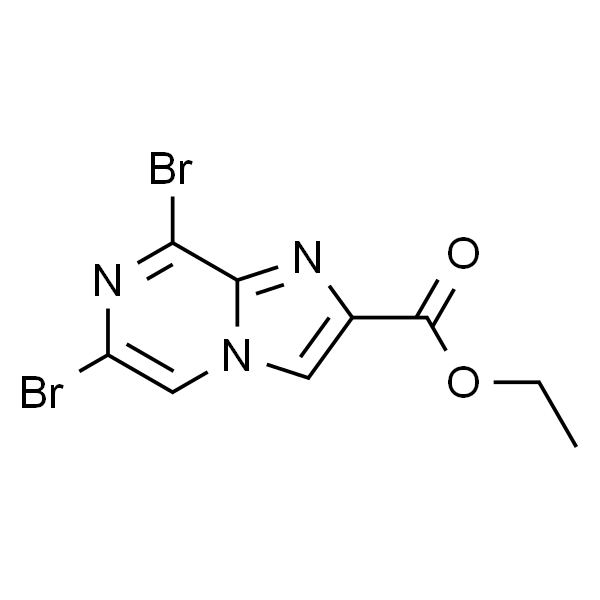 Ethyl 6，8-dibromoimidazo[1，2-a]pyrazine-2-carboxylate