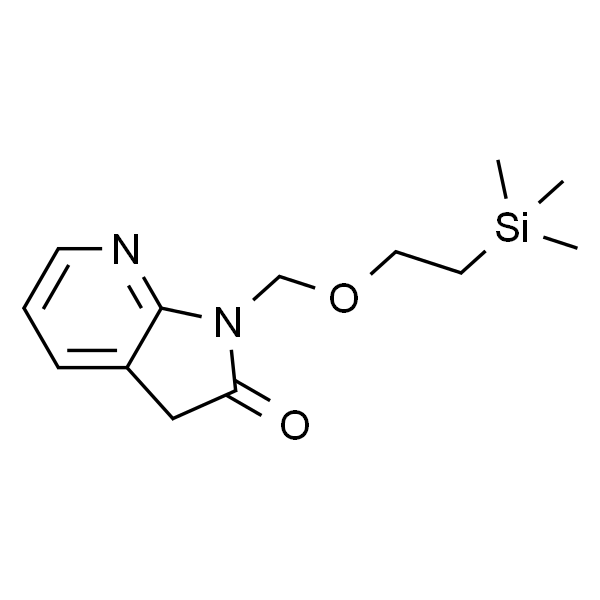1-((2-(Trimethylsilyl)ethoxy)methyl)-1H-pyrrolo[2，3-b]pyridin-2(3H)-one