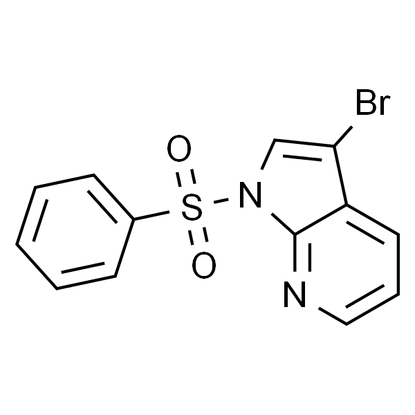 3-Bromo-1-(phenylsulfonyl)-1H-pyrrolo[2，3-b]pyridine