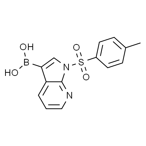 (1-Tosyl-1H-pyrrolo[2，3-b]pyridin-3-yl)boronic acid