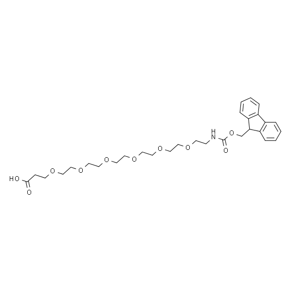 Fmoc-21-amino-4,7,10,13,16,19-hexaoxaheneicosanoic acid