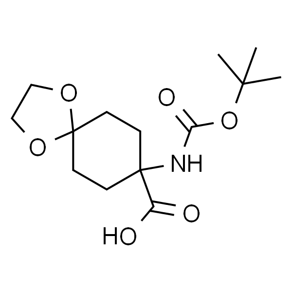 8-(Boc-amino)-1，4-dioxaspiro[4.5]decane-8-carboxylic Acid