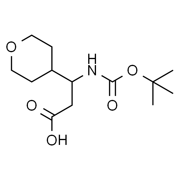 3-(Boc-amino)-3-(4-tetrahydropyranyl)propanoic Acid