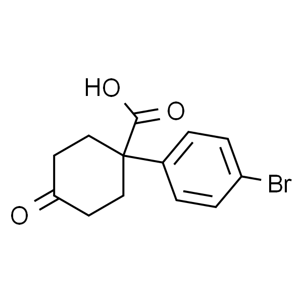 1-(4-Bromophenyl)-4-oxocyclohexanecarboxylic Acid