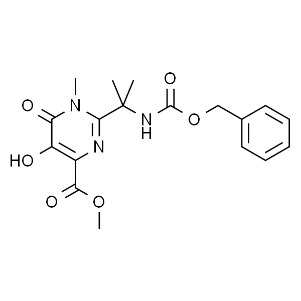 Methyl 2-(2-(((benzyloxy)carbonyl)amino)propan-2-yl)-5-hydroxy-1-methyl-6-oxo-1，6-dihydropyrimidine-4-carboxylate