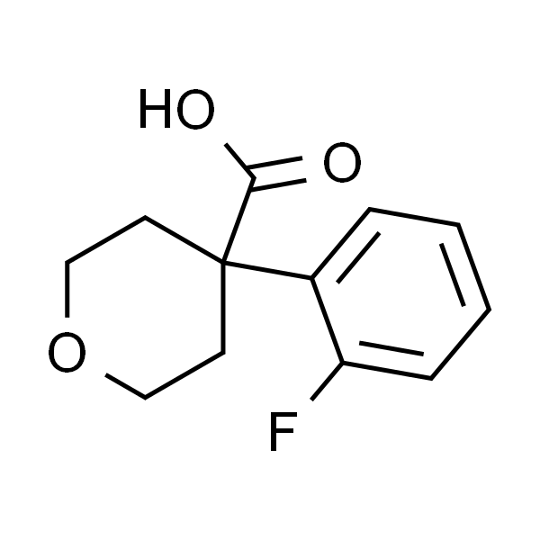4-(2-Fluorophenyl)tetrahydropyran-4-carboxylic acid