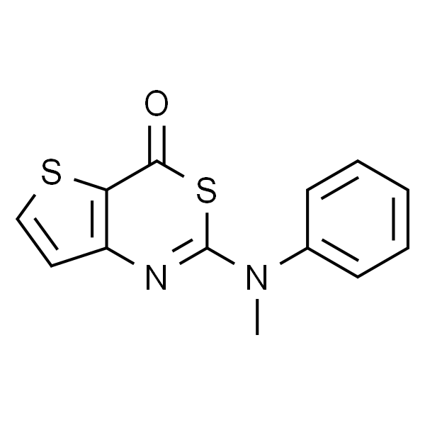 2-(Methyl(phenyl)amino)-4H-thieno[3，2-d][1，3]thiazin-4-one