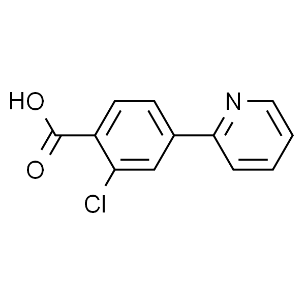 2-Chloro-4-(pyridin-2-yl)benzoic acid