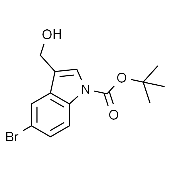 tert-Butyl 5-bromo-3-(hydroxymethyl)-1H-indole-1-carboxylate
