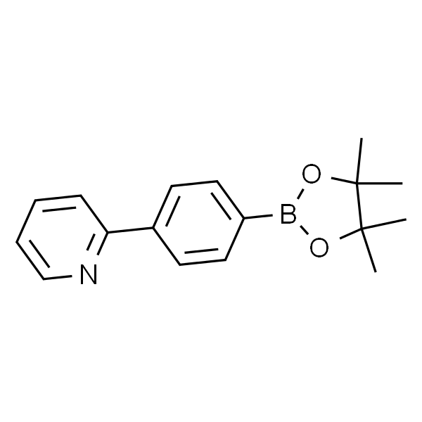 2-(4-(4，4，5，5-Tetramethyl-1，3，2-dioxaborolan-2-yl)phenyl)pyridine