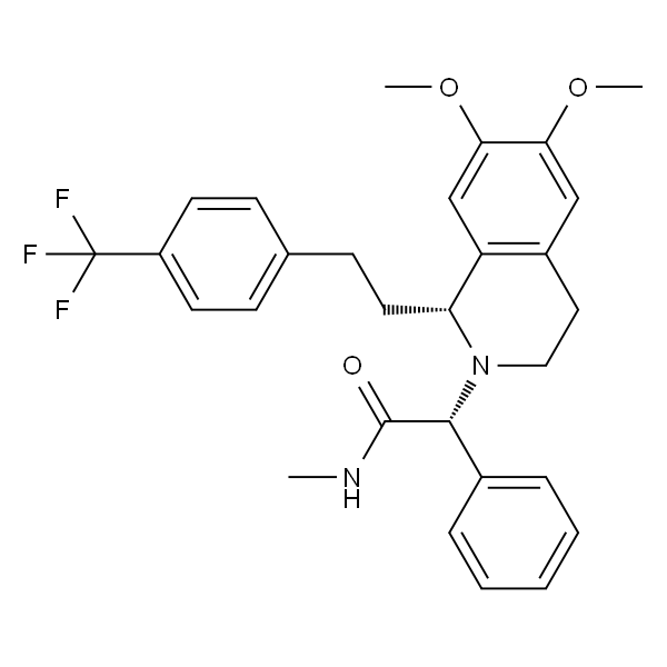 (R)-2-((R)-6,7-diMethoxy-1-(4-(trifluoroMethyl)phenethyl)-3,4-dihydroisoquinolin-2(1H)-yl)-N-Methyl-2-phenylacetaMide