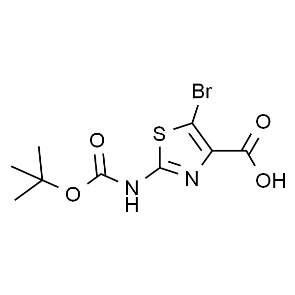 5-Bromo-2-((tert-butoxycarbonyl)amino)thiazole-4-carboxylic acid
