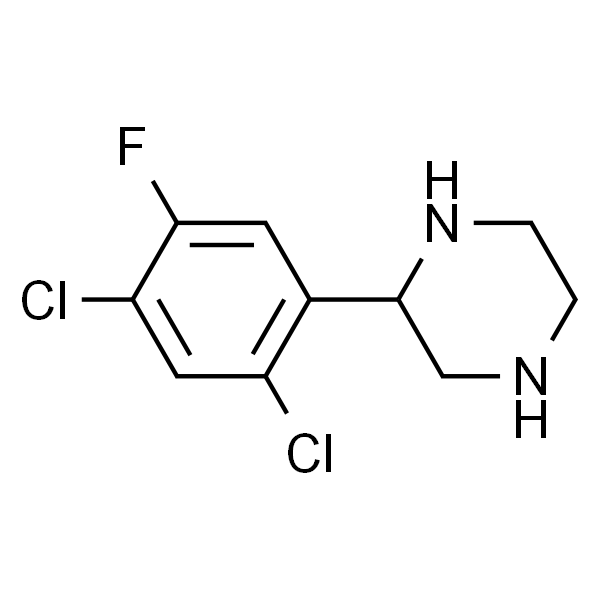 2-(2,4-DICHLORO-5-FLUOROPHENYL)PIPERAZINE