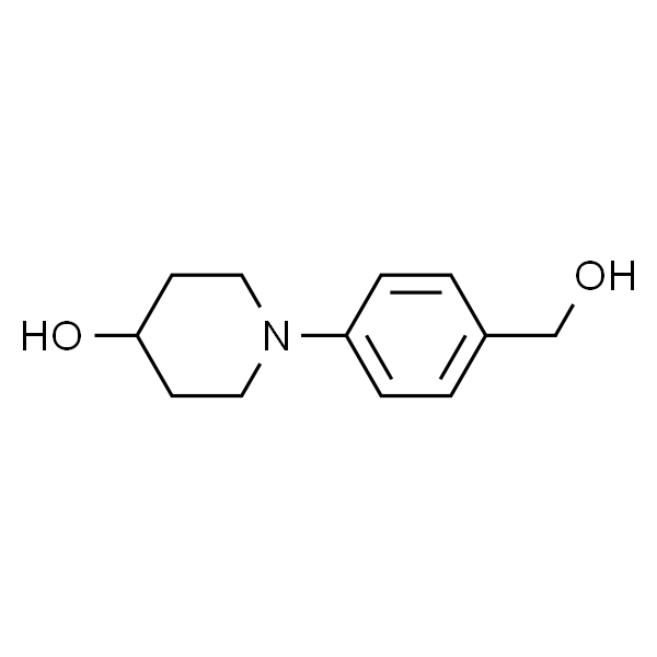 1-(4-(Hydroxymethyl)phenyl)piperidin-4-ol
