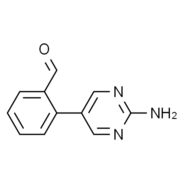2-(2-Aminopyrimidin-5-yl)benzaldehyde