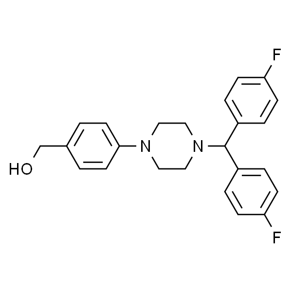 (4-(4-(Bis(4-fluorophenyl)methyl)piperazin-1-yl)phenyl)methanol