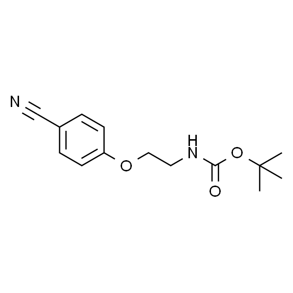 4-(Boc-aminoethyloxy)benzonitrile