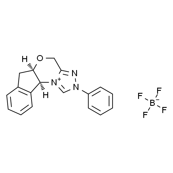 (5aR，10bS)-5a，10b-Dihydro-2-phenyl-4H，6H-indeno[2，1-b][1，2，4]triazolo[4，3-d][1，4]oxazinium Tetrafluoroborate