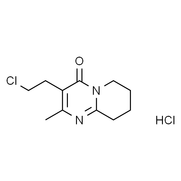 3-(2-Chloroethyl)-2-methyl-6，7，8，9-tetrahydro-4H-pyrido[1，2-a]pyrimidin-4-one hydrochloride