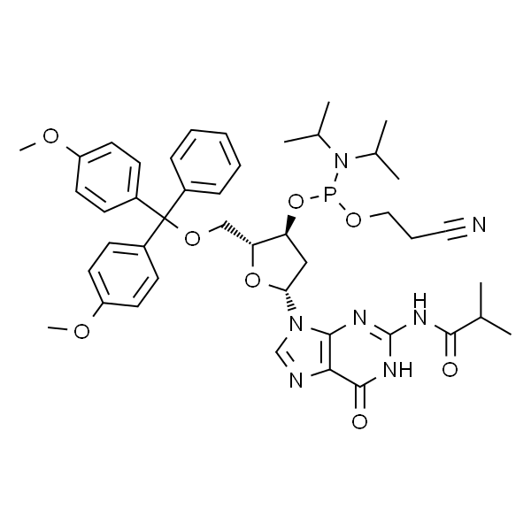5-O-(4,4-Dimethoxytrityl)-N-isobutyryl-2-deoxyguanosine-3-(2-cyanoethyl-N,N-diisopropyl)phosphoramidite