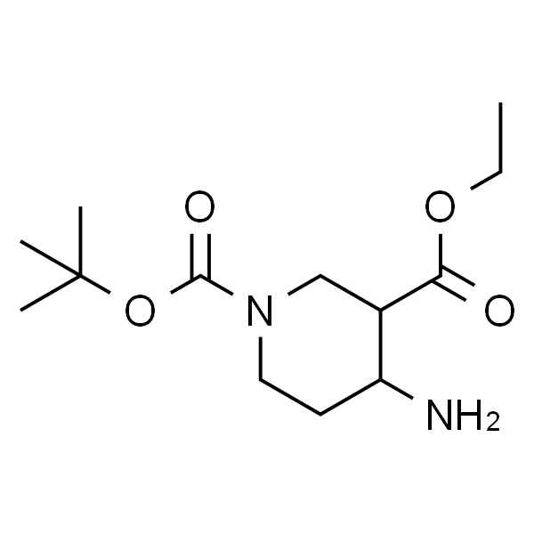 1-tert-Butyl 3-ethyl 4-aminopiperidine-1，3-dicarboxylate