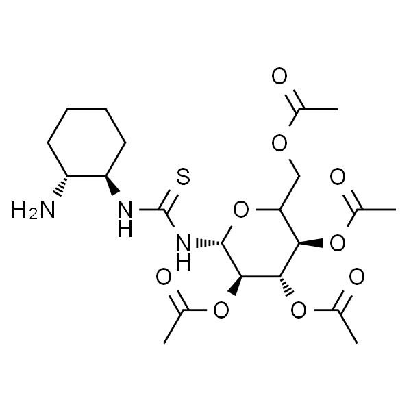 N-[(1R，2R)-2-Aminocyclohexyl]-N'-(2，3，4，6-tetra-O-acetyl-β-D-glucopyranosyl)thiourea
