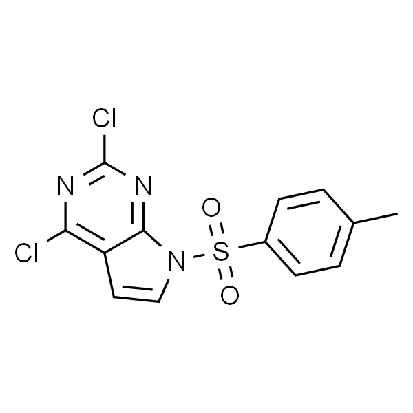 2，4-Dichloro-7-tosyl-7H-pyrrolo[2，3-d]pyrimidine