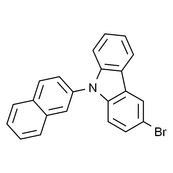 3-Bromo-9-(naphthalen-2-yl)-9H-carbazole