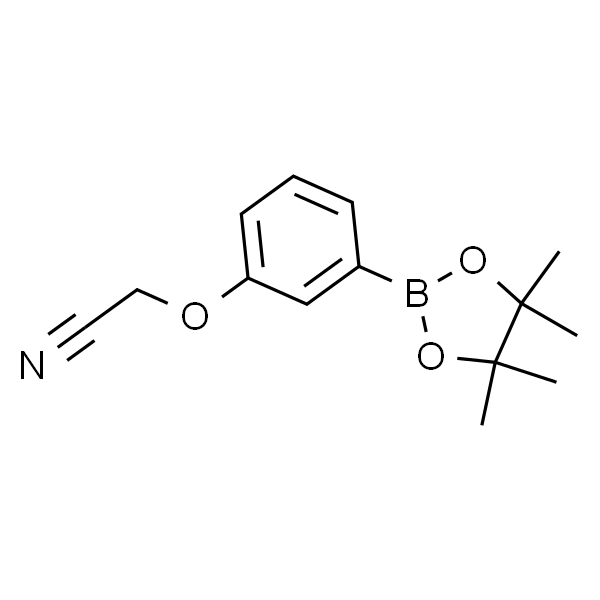 2-(3-(4，4，5，5-Tetramethyl-1，3，2-dioxaborolan-2-yl)phenoxy)acetonitrile